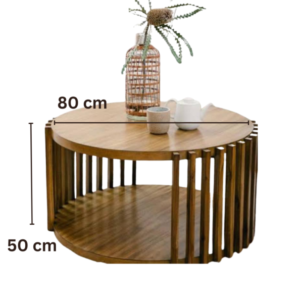 Living table massive circular - Image 2